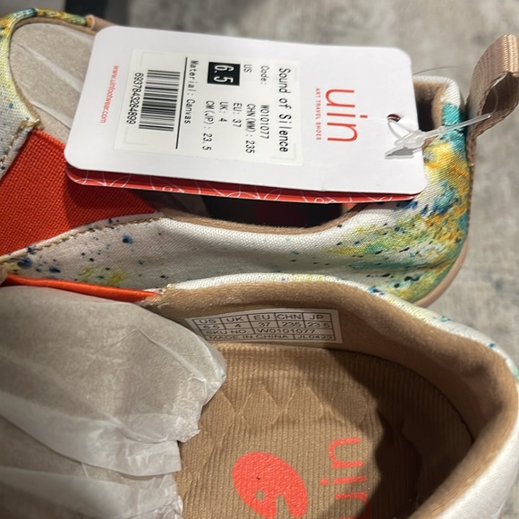 Beautiful Canvas UIN shoes. Brand New with Tag. See photos attached. - Picture 2 of 7